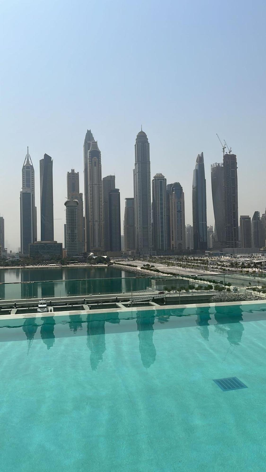 Silkhaus Palm View 1Bdr With Private Beach In Emaar Beachfront Дубай Экстерьер фото